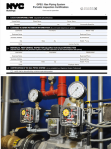 Gas Piping Inspection